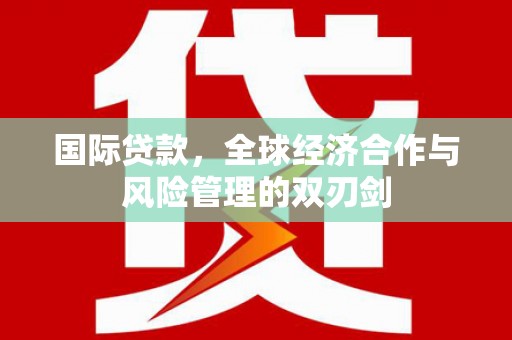 九如国际贷款，全球经济合作与风险管理的双刃剑
