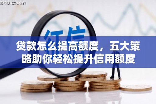 九如贷款怎么提高额度，五大策略助你轻松提升信用额度
