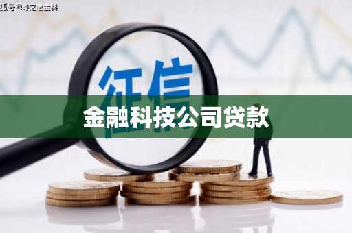 九如金融科技公司贷款